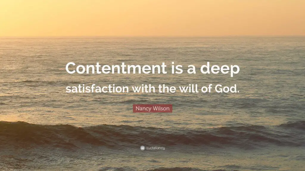 The Biblical Significance Of Contentment: Finding True Satisfaction In ...